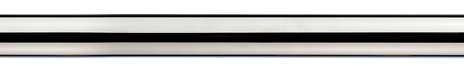 Integra Inspired Allure 35mm Curtain Pole Only Chrome