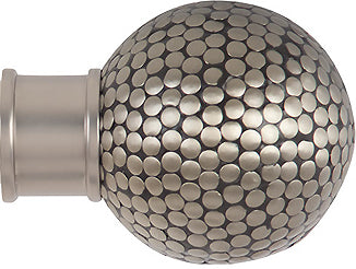 Renaissance Spectrum 50mm Finial Only, Titanium, Flat Dimple Ball