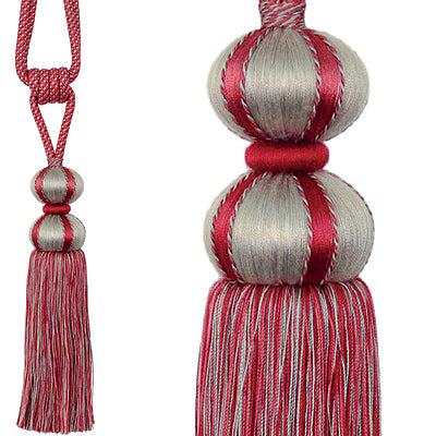 Jones Belezza Rope Tieback, Ruby
