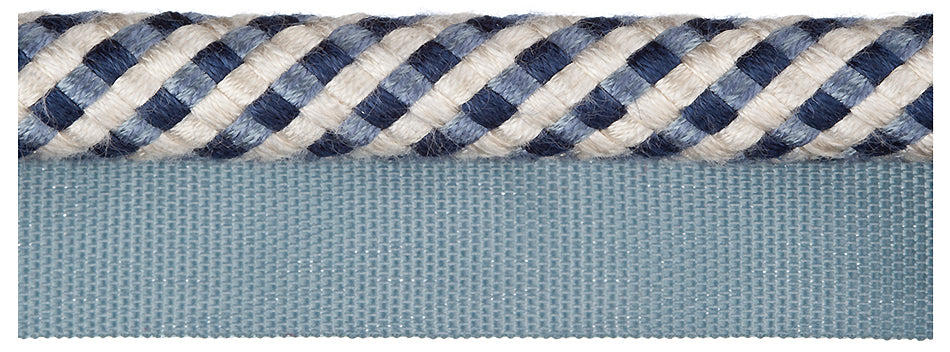 Jones Belezza Trimming Flanged Cord, Denim