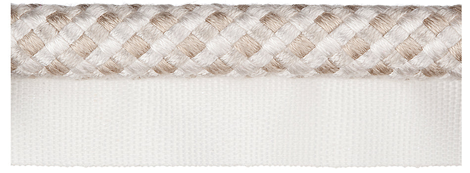 Jones Belezza Trimming Flanged Cord, Cream