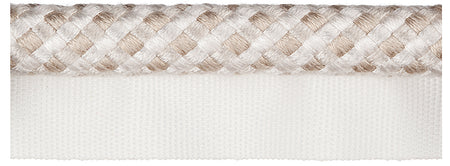 Jones Belezza Trimming Flanged Cord, Cream