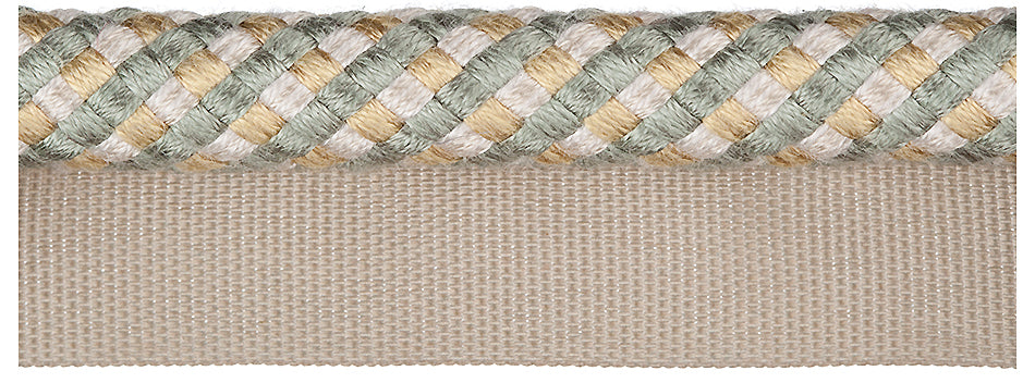 Jones Belezza Trimming Flanged Cord, Thyme