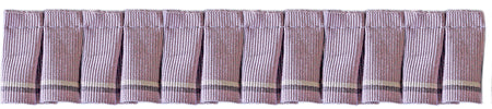 Jones Belezza Trimming Pleated Ruche, Heather