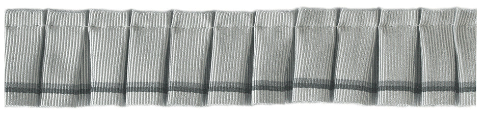 Jones Belezza Trimming Pleated Ruche, Platinum