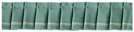 Jones Belezza Trimming Pleated Ruche, Turquoise
