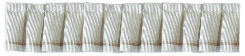 Jones Belezza Trimming Pleated Ruche, Cream