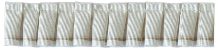 Jones Belezza Trimming Pleated Ruche, Cream