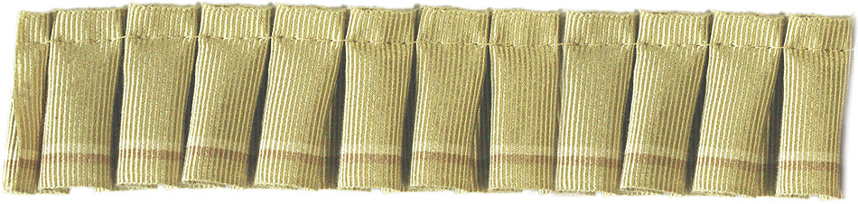 Jones Belezza Trimming Pleated Ruche, Gold