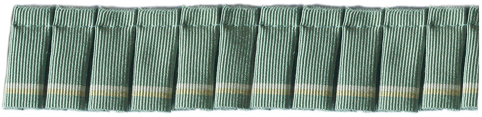 Jones Belezza Trimming Pleated Ruche, Thyme