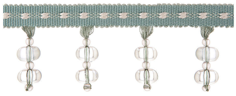 Jones Belezza Beaded Trim, Turquoise