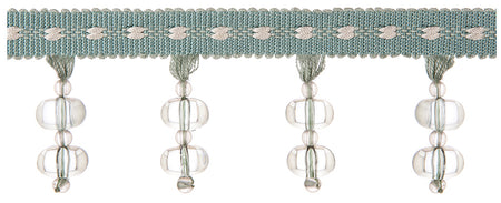 Jones Belezza Beaded Trim, Turquoise
