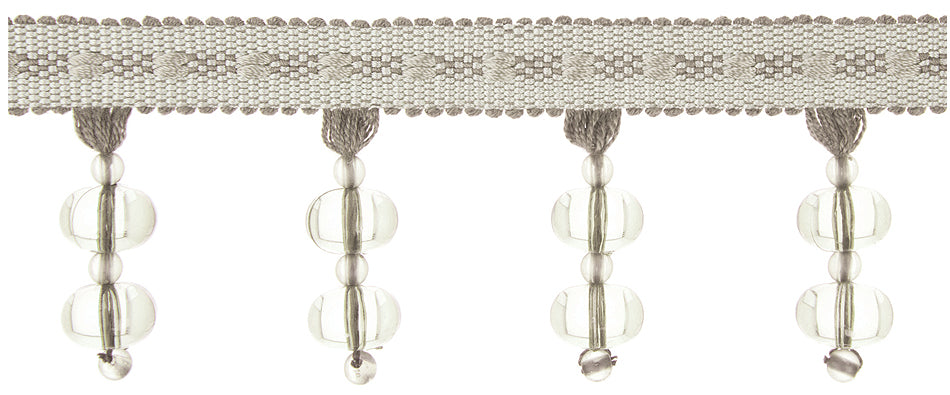 Jones Belezza Beaded Trim, Mink
