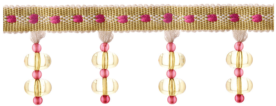 Jones Belezza Beaded Trim, Tutti Frutti
