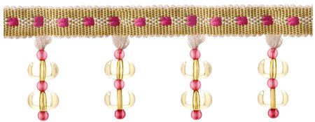 Jones Belezza Beaded Trim, Tutti Frutti