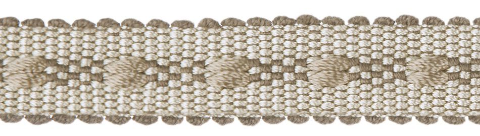 Jones Belezza Narrow Braid Trim, Mink