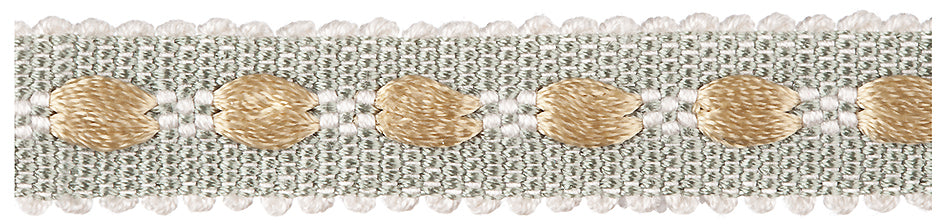 Jones Belezza Narrow Braid Trim, Thyme