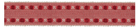 Jones Belezza Wide Braid Trim, Ruby