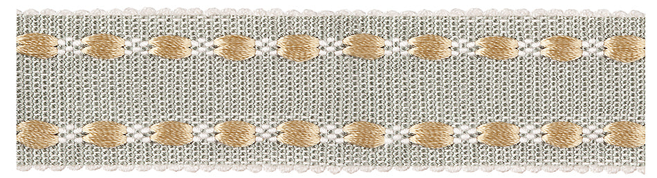 Jones Belezza Wide Braid Trim, Thyme