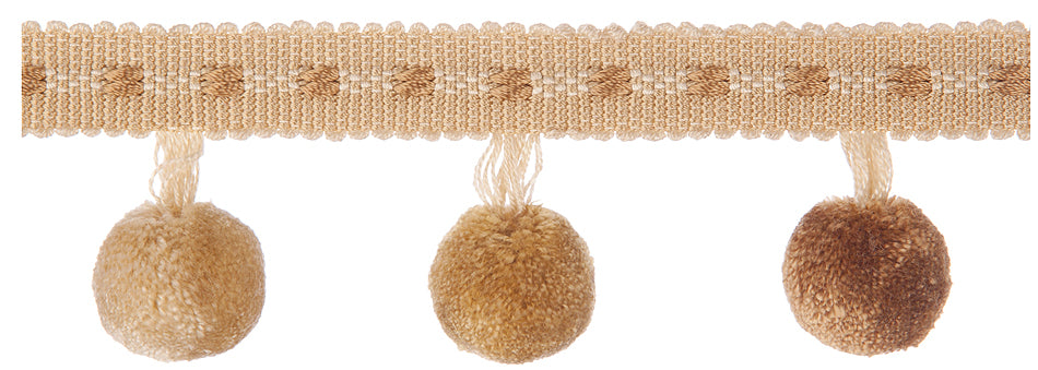 Jones Belezza Pom Pom Trim, Gold