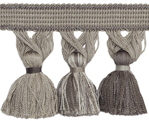 Jones Belezza Tassel Braid Trim, Mink