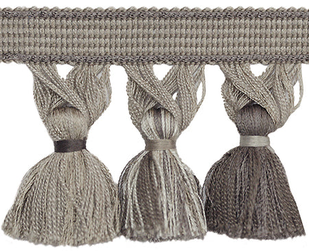 Jones Belezza Tassel Braid Trim, Mink