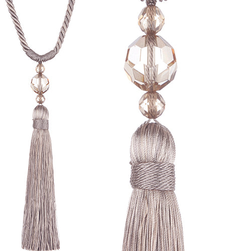 Jones Pixie Rope Tieback, Taupe