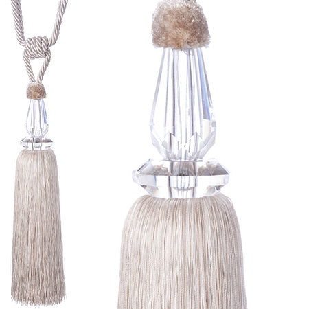 Jones Shard Rope Tieback, Oyster