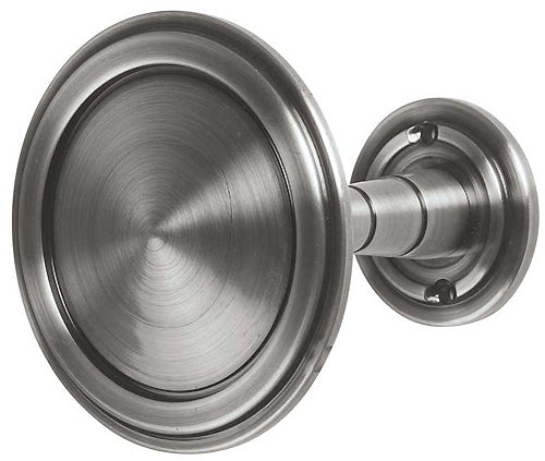 Galleria Curtain Holdback Brushed Silver