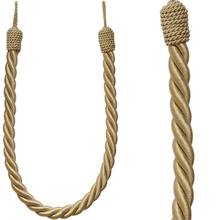 Jones Reef Rope Tieback, Gold