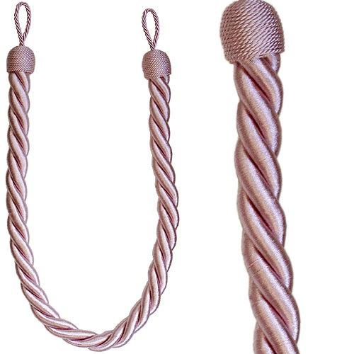 Jones Monte Carlo Rope Curtain Tieback, Pink