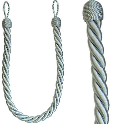 Jones Monte Carlo Rope Curtain Tieback, Duckegg