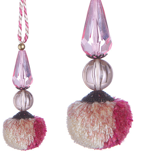 Jones Interlude Beaded Pendant, Cerise