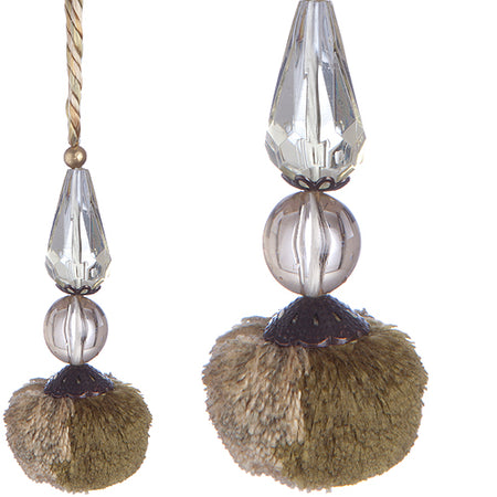 Jones Interlude Beaded Pendant, Verde