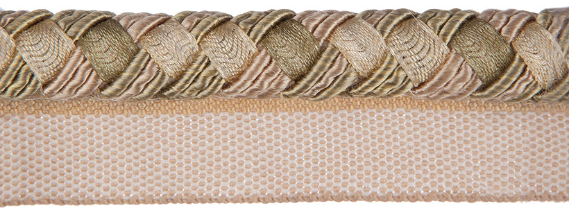 Jones Interlude Flanged Cord Trimming, Verde