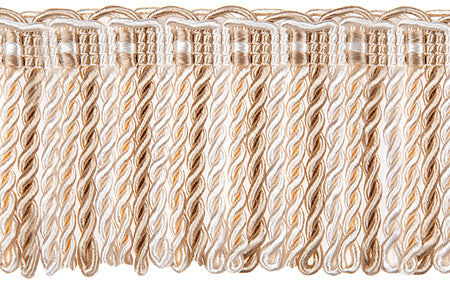 Jones Interlude Bullion Fringe Trimming, Cream