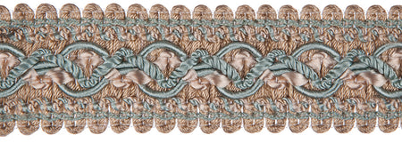Jones Interlude Braid Trimming, Aqua