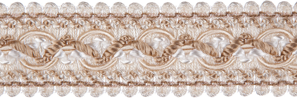 Jones Interlude Braid Trimming, Cream