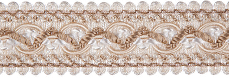Jones Interlude Braid Trimming, Cream