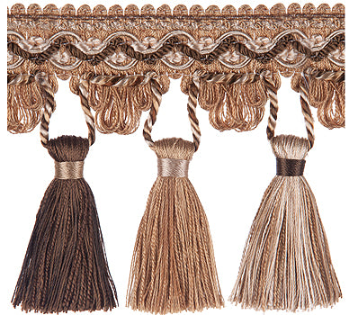 Jones Interlude Tassel Fringe Trimming, Bruna