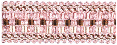 Jones Florentine Trimming Braid, Chalk Pink