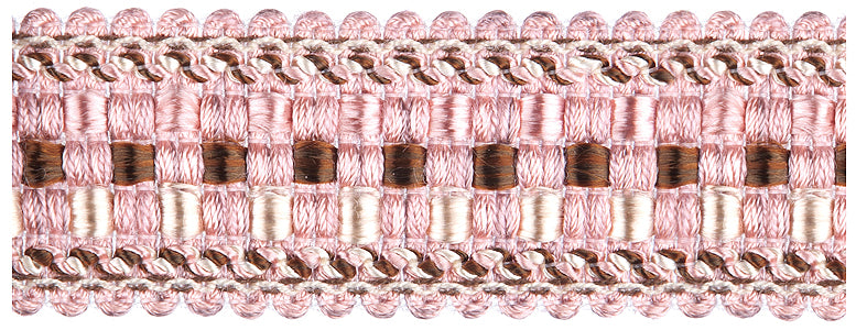 Jones Florentine Trimming Braid, Chalk Pink