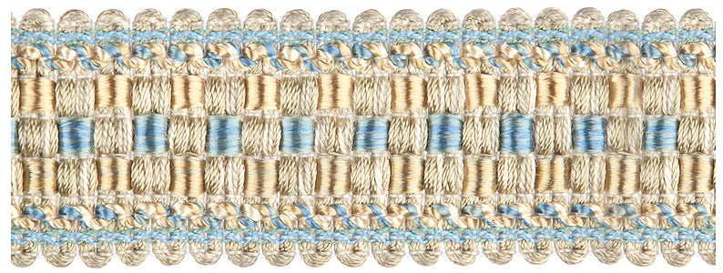 Jones Florentine Trimming Braid, Sky