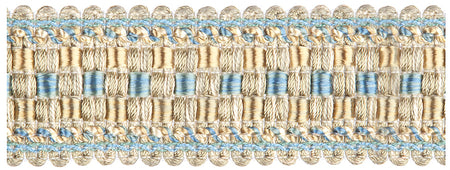 Jones Florentine Trimming Braid, Sky