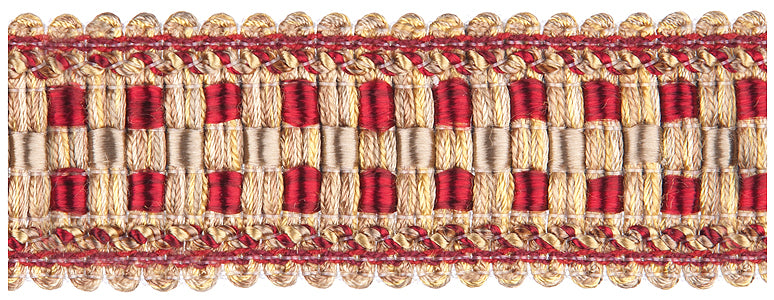 Jones Florentine Trimming Braid, Wine