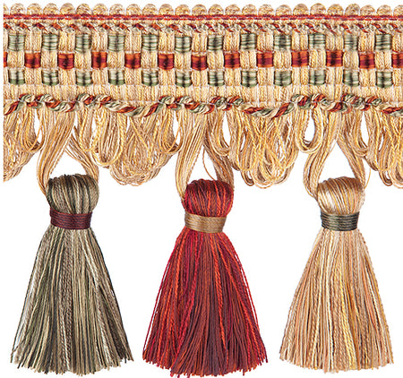 Jones Florentine Trimming Tassel Fringe, Jewel