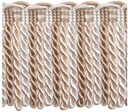 Jones Florentine Trimming Bullion Fringe, Beige