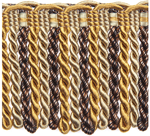 Jones Florentine Trimming Bullion Fringe, Bronze
