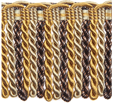 Jones Florentine Trimming Bullion Fringe, Bronze