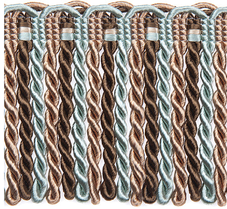 Jones Florentine Trimming Bullion Fringe, Duckegg